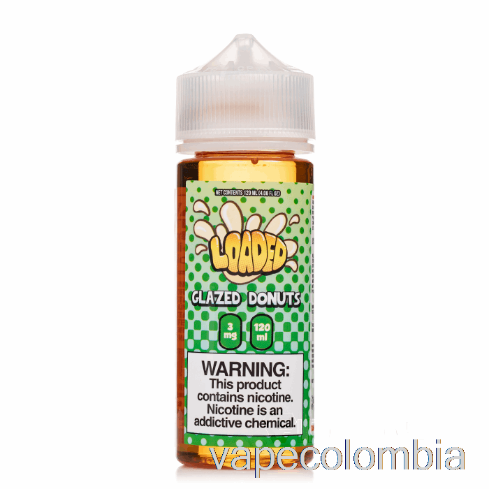 Donut Glaseado Desechable Vape - E-líquido Cargado - Despiadado - 120ml 3mg